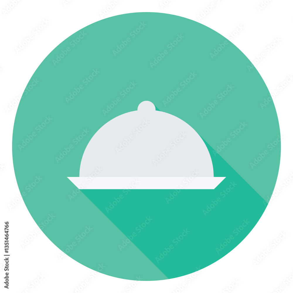 Food cloche icon symbolizing dining, presentation, elegance, and gourmet meals. Food cloche icon symbolizing dining, presentation, elegance, and gourmet meals.