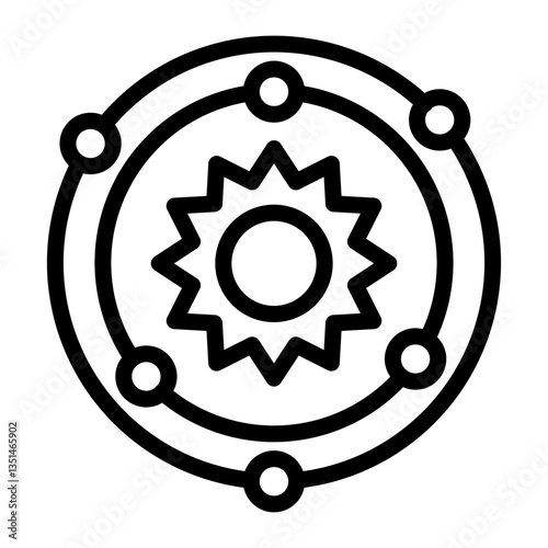 Solar System Icon Style