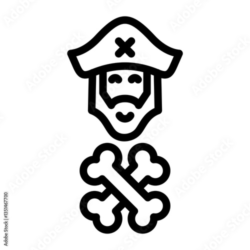 Jolly Roger Icon Style