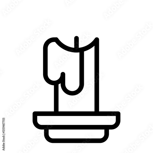 Candle Icon Style