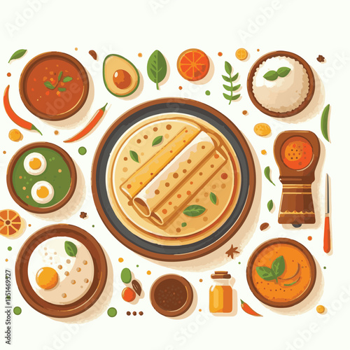 food, restaurant, indian, traditional, meal, masala, dosa, asian, cuisine, chutney, delicious, healthy, sambhar, spicy, breakfast, india, sambar, plate, curry, closeup, masala dosa, rice, dish, vegeta
