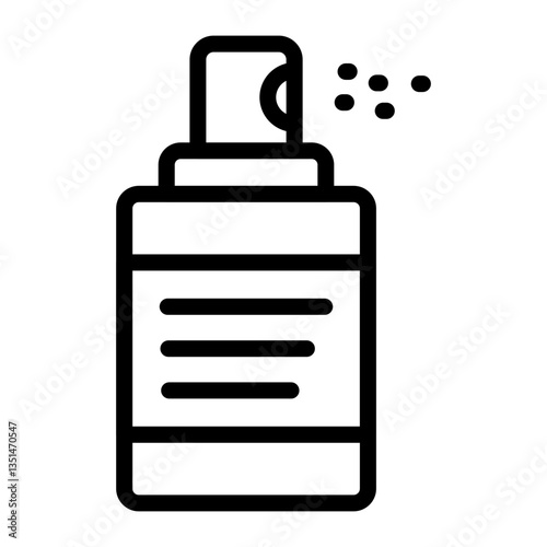 Hair Spray Icon Style