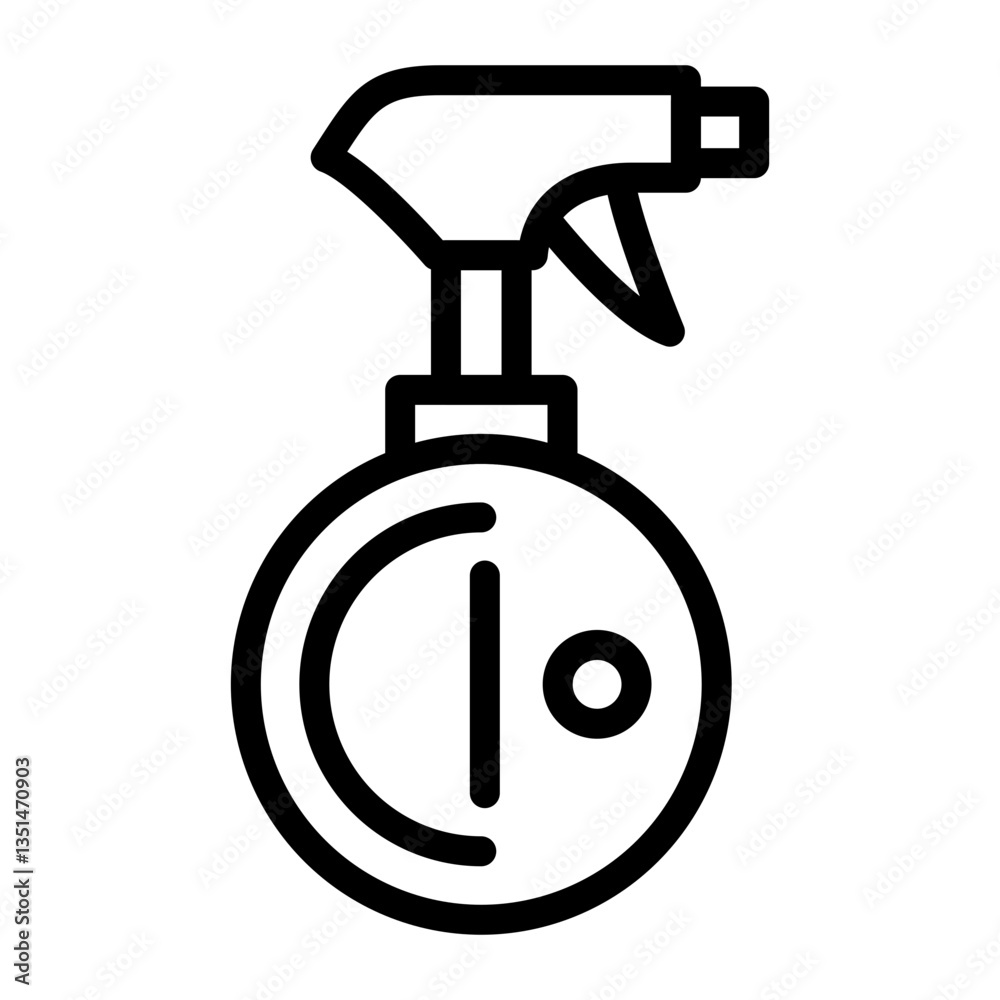 Obraz premium Water Spray Icon Style