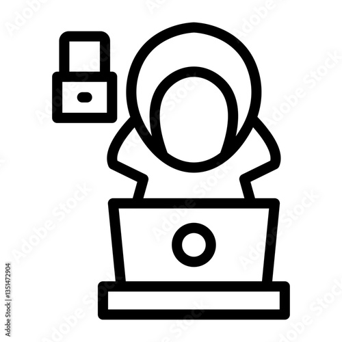 Hacker Icon Style