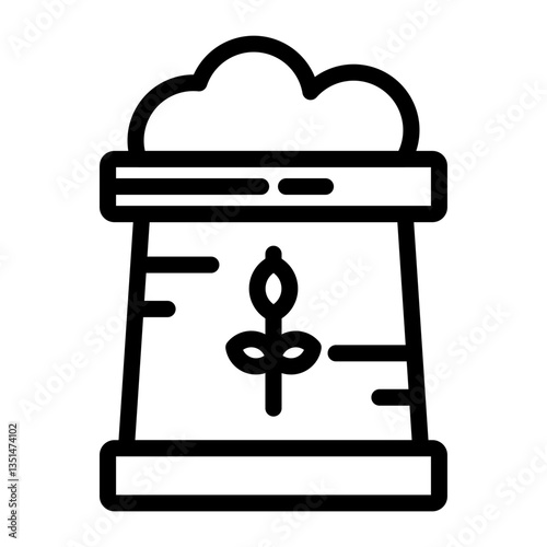 Fertilizer Icon Style