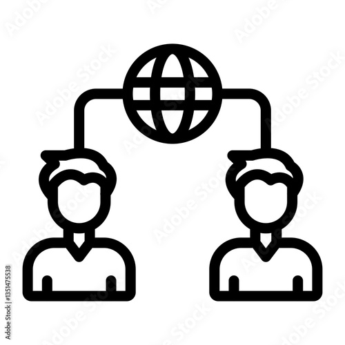 International Relations Icon Style