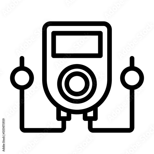 Multimeter Icon Style