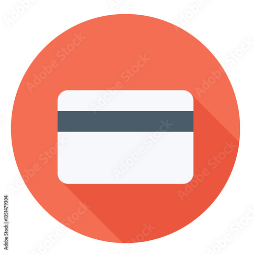 Credit card icon with sleek design, symbolizing payment and transactions. Free Download Credit card icon with sleek design, symbolizing payment and transactions. - GFXLoad