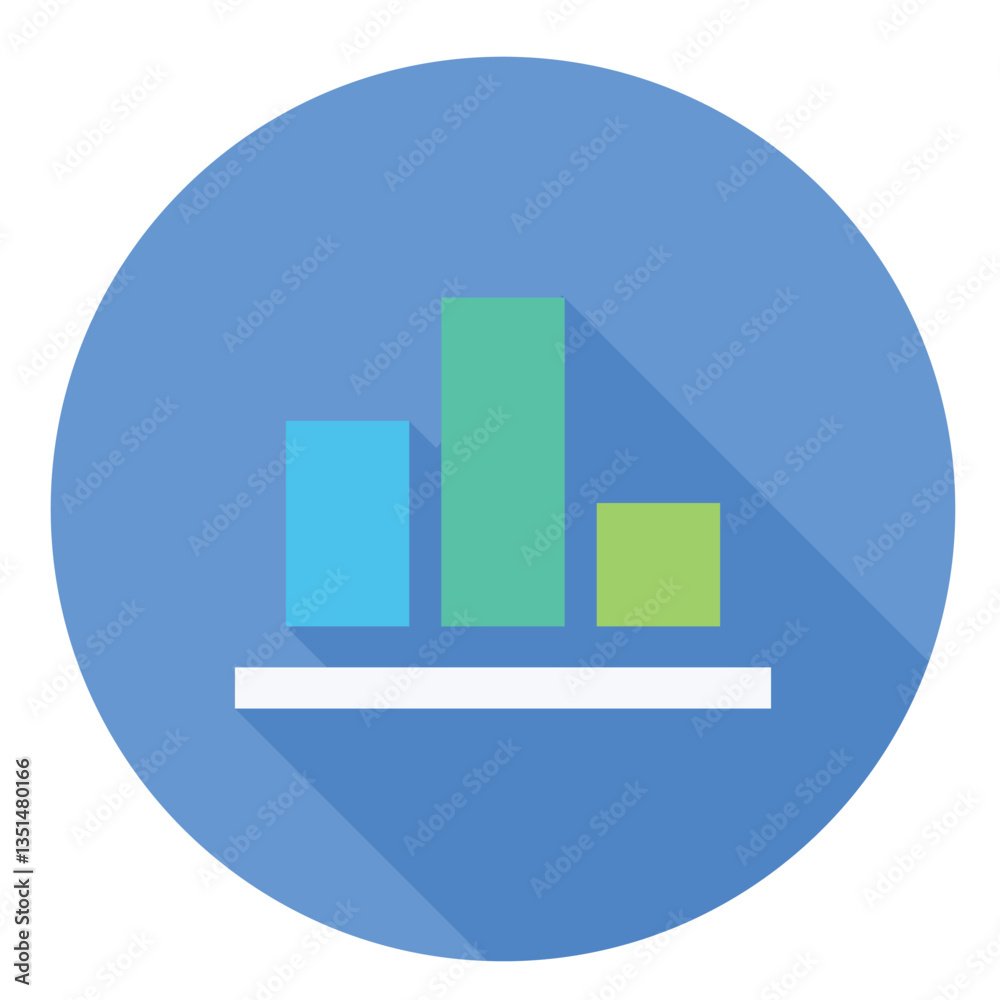 Vector illustration of an align to bottom icon for positioning elements.