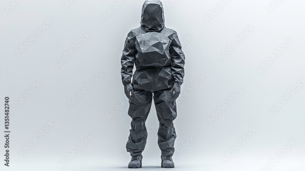 Futuristic action pose studio setting 3d model minimalist environment front view concept design Futuristic action pose studio setting 3d model minimalist environment front view concept design
