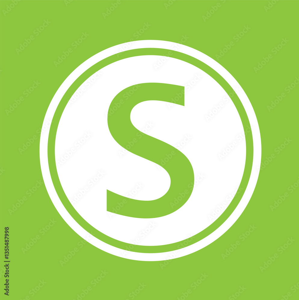 An Icon Illustration Isolated on a Background - S An Icon Illustration Isolated on a Background - S