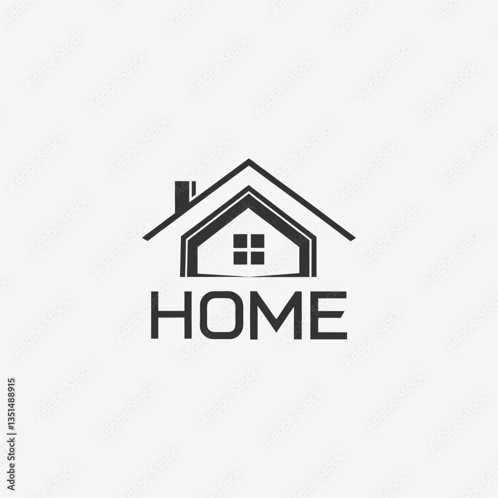 professional home logo with a clean, modern design. Perfect for real estate, construction, or interior design brands. Get a sleek logo with a white background today! professional home logo with a clean, modern design. Perfect for real estate, construction, or interior design brands. Get a sleek logo with a white background today!