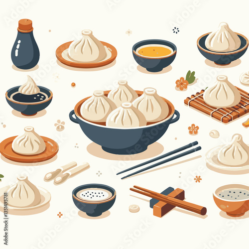 food, meal, chinese, delicious, traditional, dumpling, asian, background, cuisine, meat, dumplings, isolated, japanese, dinner, dish, fried, chicken, cooked, gyoza, lunch, snack, vegetable, ingredient