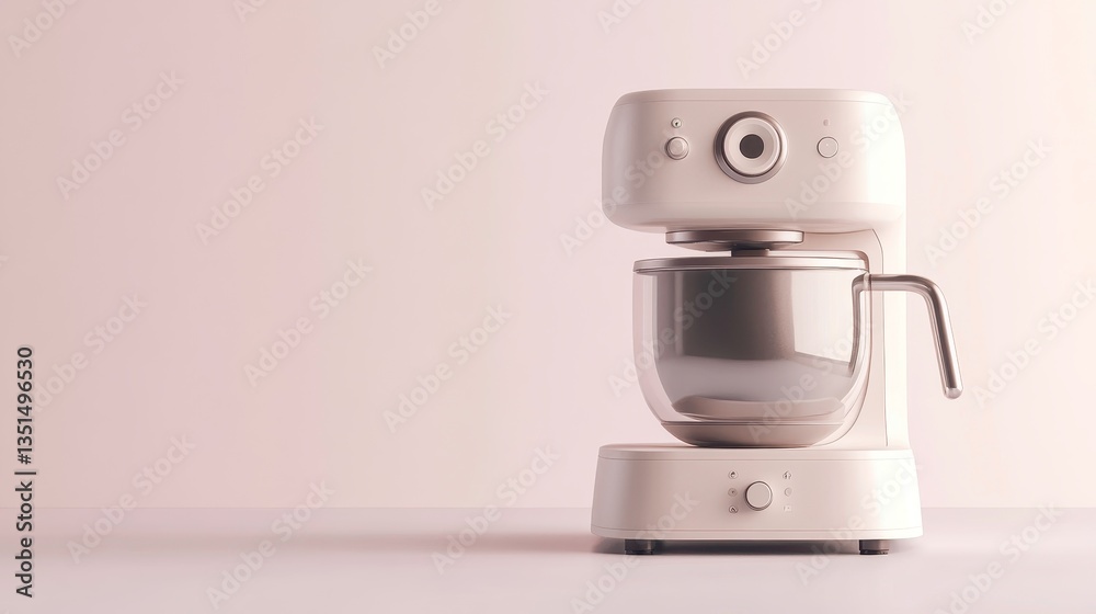 Baking mixing action modern kitchen appliance image minimalist design close-up view culinary innovation Baking mixing action modern kitchen appliance image minimalist design close-up view culinary innovation