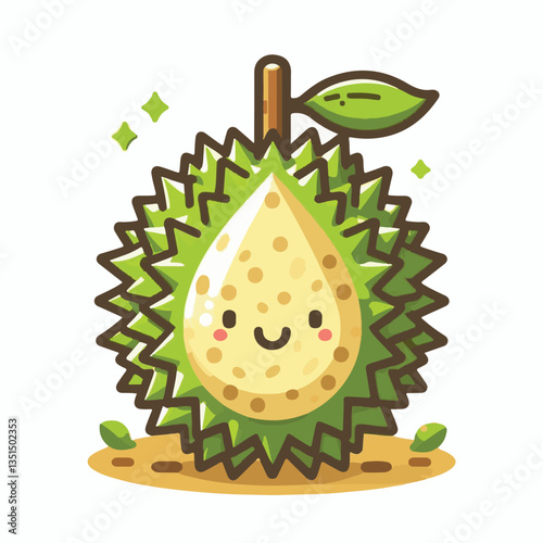 exotic, fresh, organic, durian, sweet, fruit, delicious, green, ripe, thailand, yellow, asian, white, food, king, background, isolated, smelly, nature, cut, kan yao, tropical, gold, golden, husk, mont