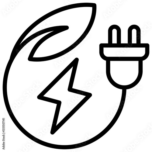 Renewable Energy Icon