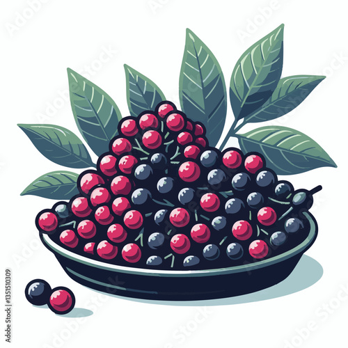 black, elderberry, berry, nature, healthy, herbal, branch, fruit, elder, fresh, organic, sambucus, food, botanical, background, wild, natural, green, plant, leaf, juicy, medicine, ripe, twig, red, ber