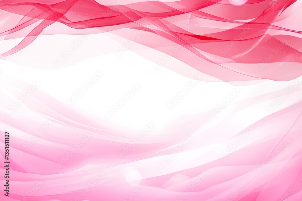 Soft pink abstract waves creating a serene background Soft pink abstract waves creating a serene background