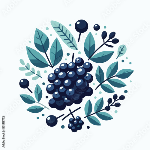 black, elderberry, berry, nature, healthy, herbal, branch, fruit, elder, fresh, organic, sambucus, food, botanical, background, wild, natural, green, plant, leaf, juicy, medicine, ripe, twig, red, ber