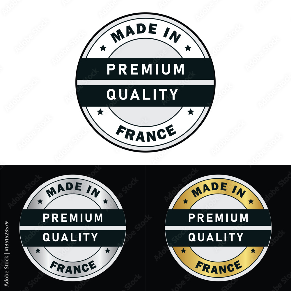 Made in France Make in France Organic Genuine Seal Tag Stamp Badge Made with Love Product of France Made in France Make in France Organic Genuine Seal Tag Stamp Badge Made with Love Product of France