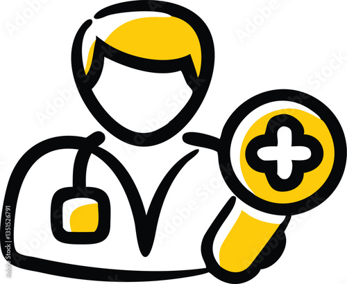 Healthcare Icon Set – Medical, Doctor & Clinic Vector Illustrations
