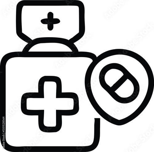 Healthcare Icon Set – Medical, Doctor & Clinic Vector Illustrations