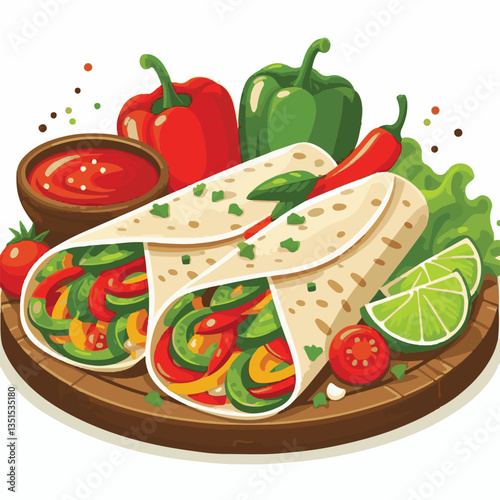 food, cuisine, mexican, meat, dinner, fajitas, lime, meal, onion, pepper, hot, tortilla, plate, spicy, delicious, lunch, healthy, chicken, table, cooking, appetizer, green, restaurant, salsa, dish, sn
