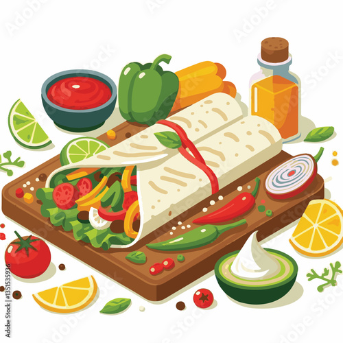 food, cuisine, mexican, meat, dinner, fajitas, lime, meal, onion, pepper, hot, tortilla, plate, spicy, delicious, lunch, healthy, chicken, table, cooking, appetizer, green, restaurant, salsa, dish, sn