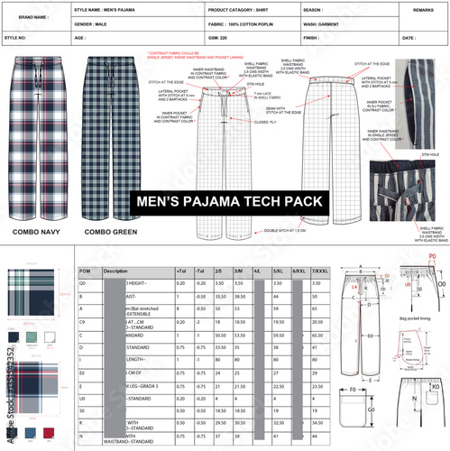 MEN’S pajama TECH PACK