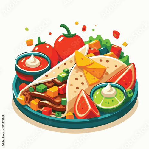 food, cuisine, mexican, meat, dinner, fajitas, lime, meal, onion, pepper, hot, tortilla, plate, spicy, delicious, lunch, healthy, chicken, table, cooking, appetizer, green, restaurant, salsa, dish, sn