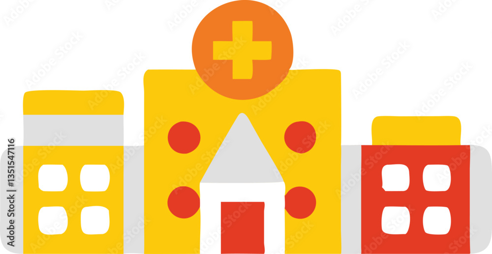 Fototapeta premium Healthcare Icon Set – Medical, Doctor & Clinic Vector Illustrations