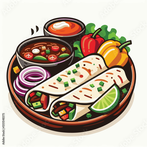 food, cuisine, mexican, meat, dinner, fajitas, lime, meal, onion, pepper, hot, tortilla, plate, spicy, delicious, lunch, healthy, chicken, table, cooking, appetizer, green, restaurant, salsa, dish, sn