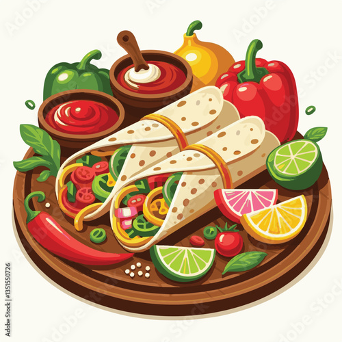 food, cuisine, mexican, meat, dinner, fajitas, lime, meal, onion, pepper, hot, tortilla, plate, spicy, delicious, lunch, healthy, chicken, table, cooking, appetizer, green, restaurant, salsa, dish, sn