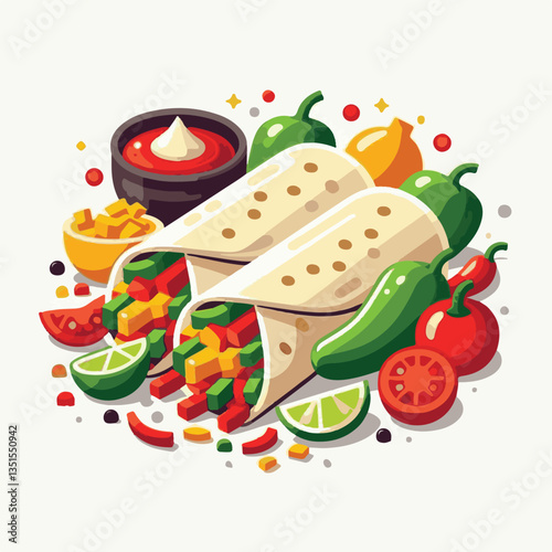 food, cuisine, mexican, meat, dinner, fajitas, lime, meal, onion, pepper, hot, tortilla, plate, spicy, delicious, lunch, healthy, chicken, table, cooking, appetizer, green, restaurant, salsa, dish, sn