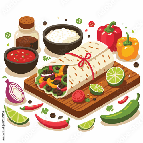 food, cuisine, mexican, meat, dinner, fajitas, lime, meal, onion, pepper, hot, tortilla, plate, spicy, delicious, lunch, healthy, chicken, table, cooking, appetizer, green, restaurant, salsa, dish, sn