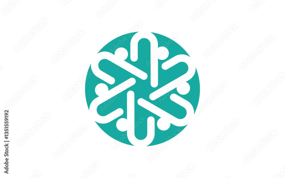 People group care community network and social logo design v.176 People group care community network and social logo design v.176