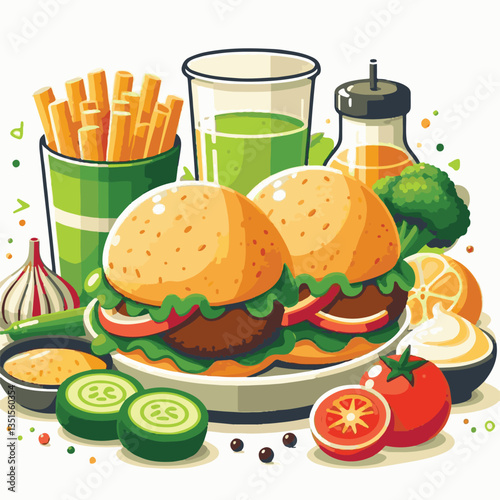 falafel, vegetarian, snack, background, vegan, food, meal, healthy, vegetable, fried, traditional, lunch, dinner, chickpea, diet, cuisine, arabic, dish, closeup, brown, ball, homemade, cooking, sauce,
