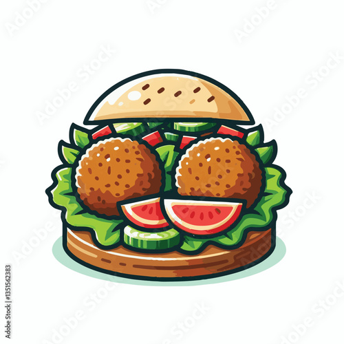 falafel, vegetarian, snack, background, vegan, food, meal, healthy, vegetable, fried, traditional, lunch, dinner, chickpea, diet, cuisine, arabic, dish, closeup, brown, ball, homemade, cooking, sauce,