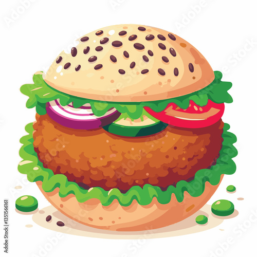 falafel, vegetarian, snack, background, vegan, food, meal, healthy, vegetable, fried, traditional, lunch, dinner, chickpea, diet, cuisine, arabic, dish, closeup, brown, ball, homemade, cooking, sauce,