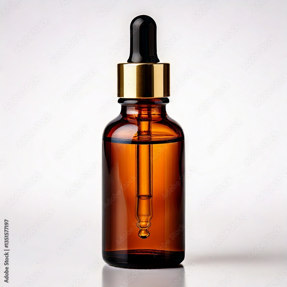 Amber Dropper Bottle