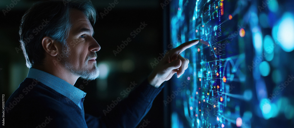 businessman finger touching on digital screen businessman finger touching on digital screen