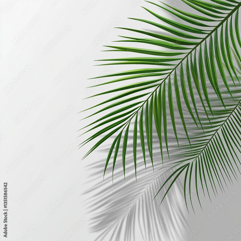 Obraz premium palm tree leaves