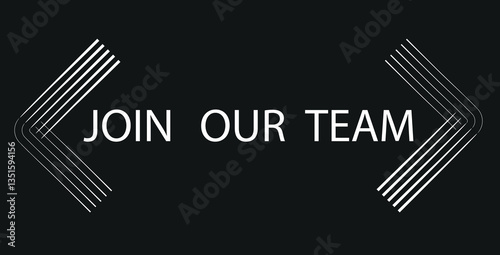  WEe are hiring, join our team vector icon