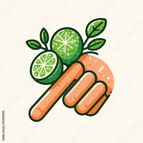 green, fruit, fresh, food, lime, organic, citrus, healthy, plant, natural, ingredient, finger, ripe, gourmet, caviar, nature, diet, tasty, vegetarian, australasica, raw, tropical, microcitrus, delicio
