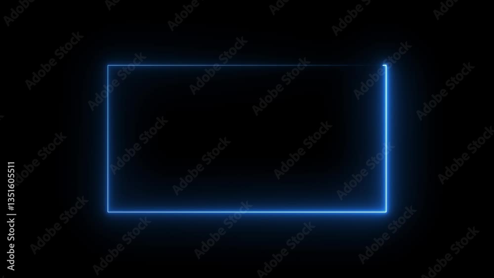 Neon light square frame. Box with led glow. Laser gradient border. Glowing Neon Colorful Rectangle Frame 4k motion video. Seamless looping endless animation. Popular vintage color Neon light square frame. Box with led glow. Laser gradient border. Glowing Neon Colorful Rectangle Frame 4k motion video. Seamless looping endless animation. Popular vintage color