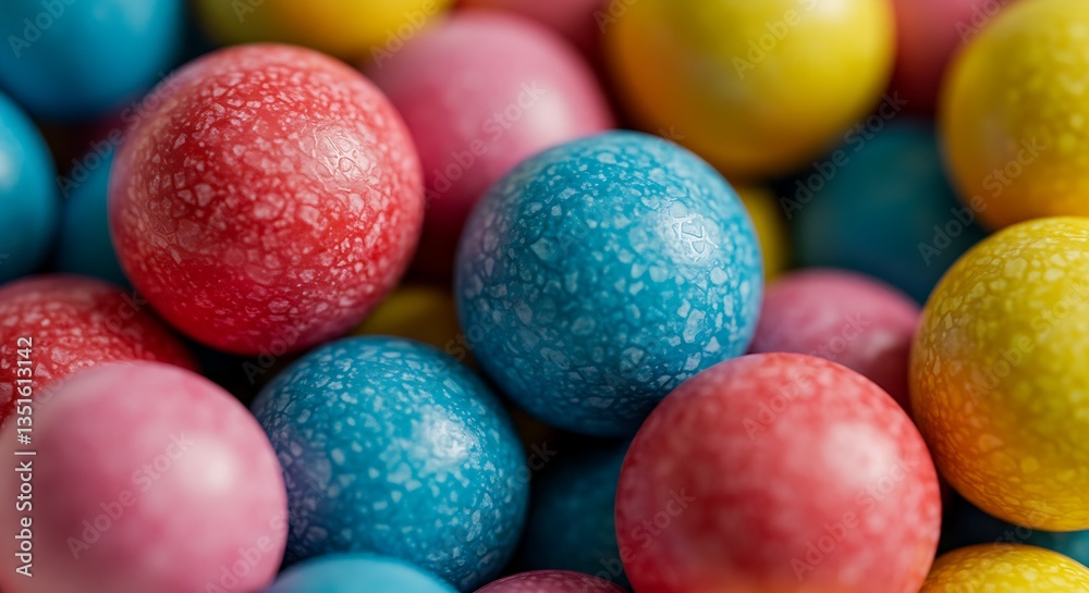 Small, round chocolates covered in a thin, colorful sugar shell. Small, round chocolates covered in a thin, colorful sugar shell.