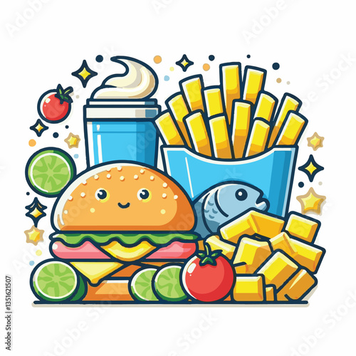 meal, fish, chips, food, dinner, lunch, fried, cuisine, crispy, english, british, fresh, dish, background, traditional, cod, fillet, seafood, unhealthy, delicious, takeaway, batter, lemon, tasty, rest