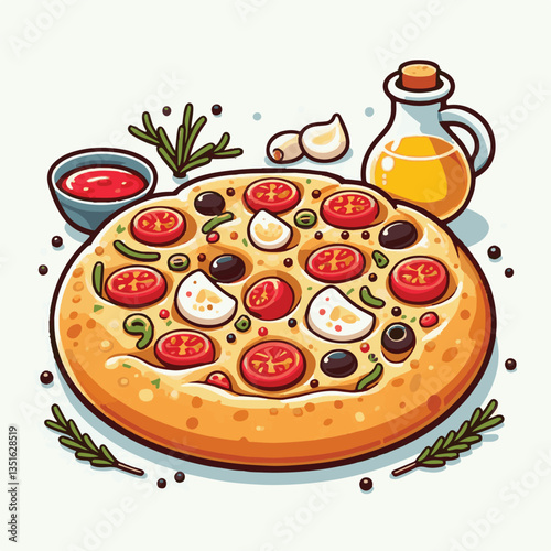 bread, focaccia, food, fresh, italian, snack, traditional, healthy, lunch, oil, olive, baked, cuisine, dinner, appetizer, rosemary, meal, delicious, rustic, homemade, cooked, bakery, breakfast, italy,