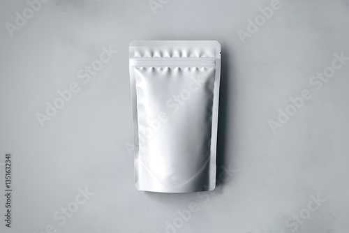 A Sleek, Modern Stand-Up Pouch for Product Packaging photo