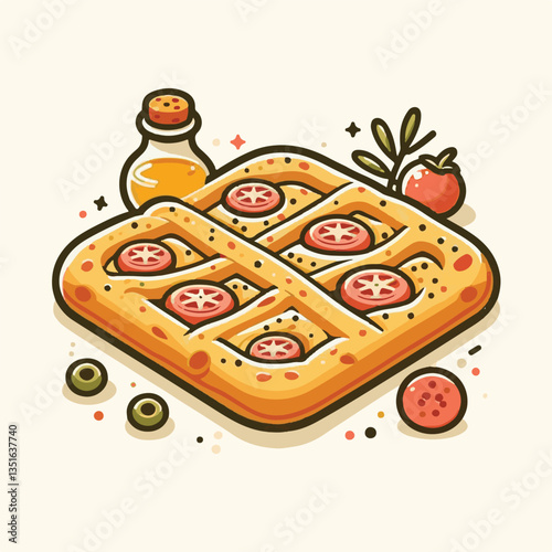 bread, focaccia, food, fresh, italian, snack, traditional, healthy, lunch, oil, olive, baked, cuisine, dinner, appetizer, rosemary, meal, delicious, rustic, homemade, cooked, bakery, breakfast, italy,